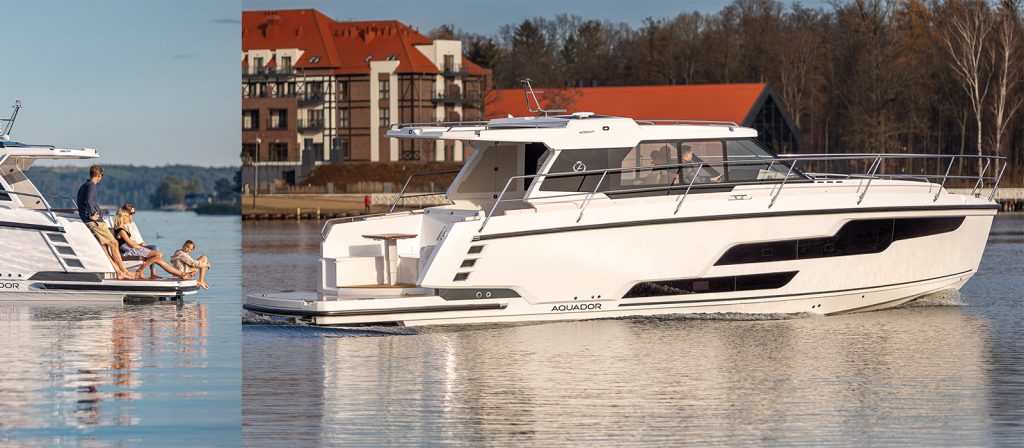 Aquador 400 HT båtmassa Düsseldorf 18-26 januari 2025